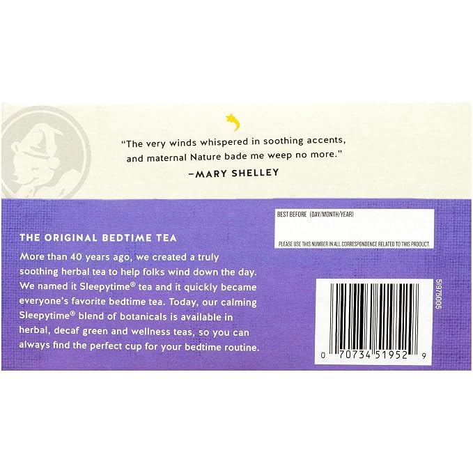 Celestial Seasonings Sleepytime Tea - Wellness Sinus Soother, Caffeine Free - 20 Tea Bags Box, (Pack of 2)