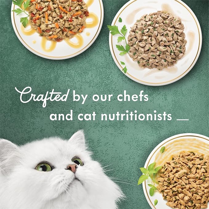 Fancy Feast Purina Medleys Poultry Collection Wet Cat Food Variety Pack - 3 oz. Cans,(Pack of 60)
