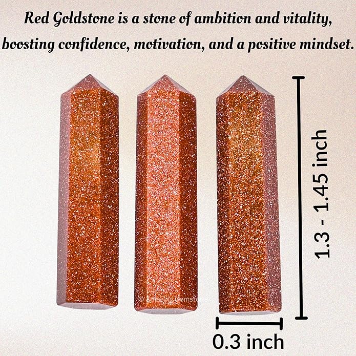 Amazing Gemstone Crystal Points Bulk Healing Crystals & Stones - Premium Single Terminated Healing Wand Point Bulk Crystals for Crafts, Crystal Grid, DIY Work