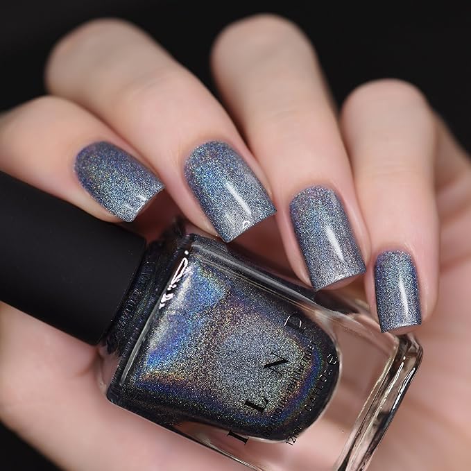 ILNP Park Place - Dusk Blue Ultra Holographic Nail Polish