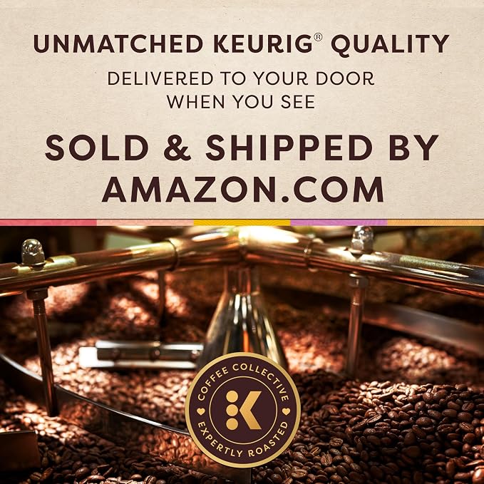 Keurig Coffee Collective, Warm Hug by Moira Kelley, Caramel Spice Flavored Coffee, Single Serve Keurig K-Cup Pods, 20 Count