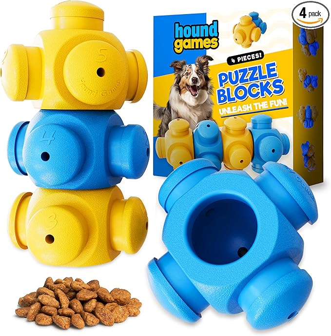 Dog Puzzle Toys for Smart Dogs, Interactive, Treat Puzzle, Enrichment