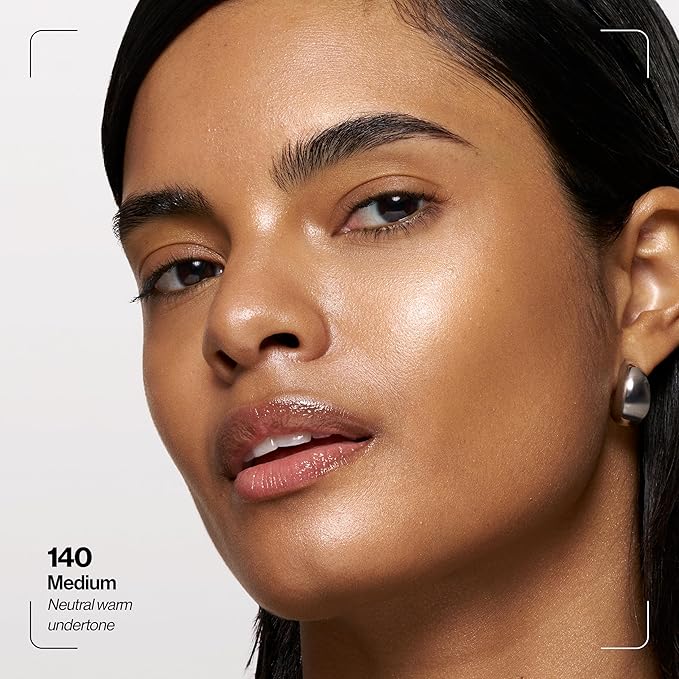 Revlon PhotoReady Lift & Fill Skin Tint, Dewy Foundation with Sheer Buildable Coverage, Lightweight & Hydrating, 140, 1 fl oz
