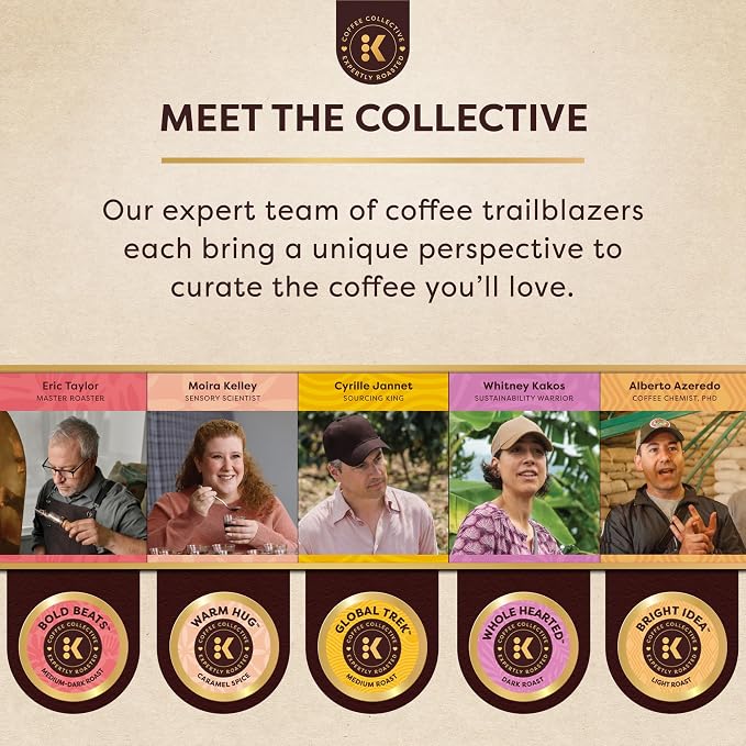 Keurig Coffee Collective, Warm Hug by Moira Kelley, Caramel Spice Flavored Coffee, Single Serve Keurig K-Cup Pods, 20 Count