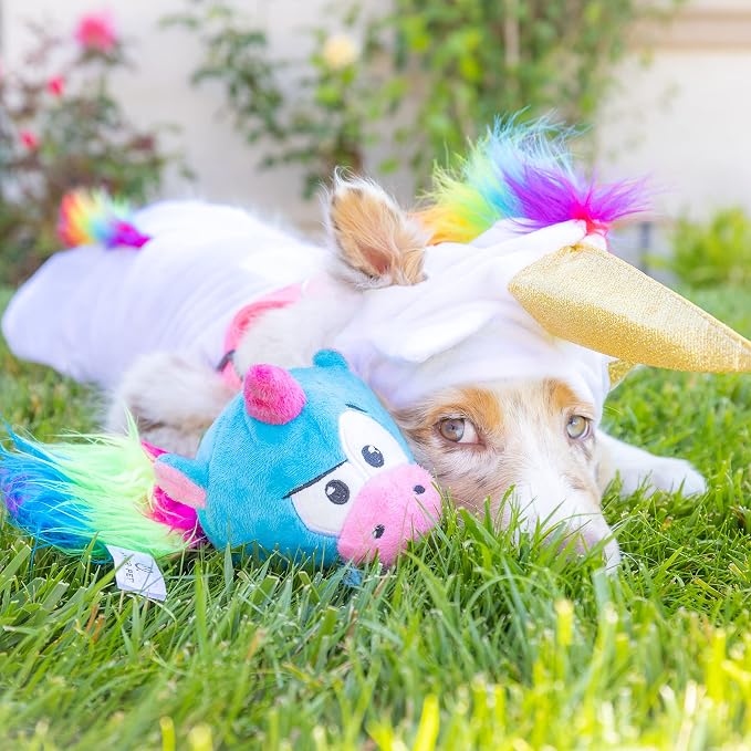Hyper Pet Doggie Pal Unicorn Interactive Plush Dog Toy, Wiggles and Barks | Vibrating design busts boredom with stimulating play sessions, keeps curious pups engaged, entertained and active every day