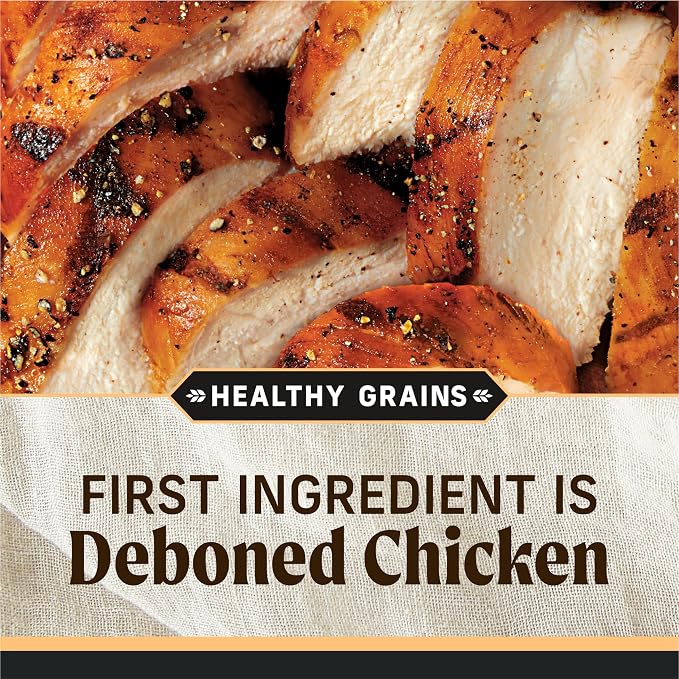 Merrick Limited Ingredient Diet Healthy Grains Canned Wet Dog Food Chicken & Brown Rice Recipe for Adult Dogs, 12.7 oz Can