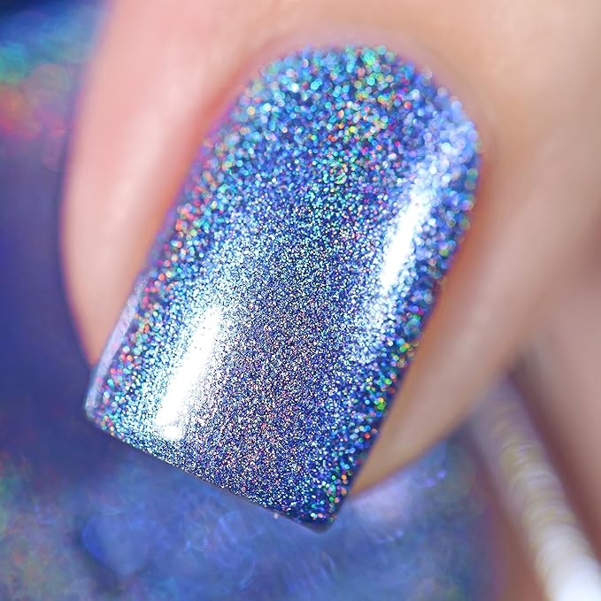ILNP Tidal Wave - Cornflower Blue Ultra Holographic Nail Polish