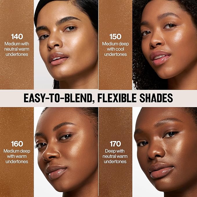 Revlon PhotoReady Lift & Fill Skin Tint, Dewy Foundation with Sheer Buildable Coverage, Lightweight & Hydrating, 160, 1 fl oz