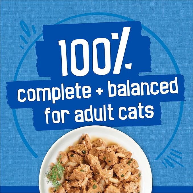Friskies Purina Wet Cat Food Variety Pack, Oceans of Delight Flaked and Prime Filets - 5.5 oz. Cans (Pack of 80)