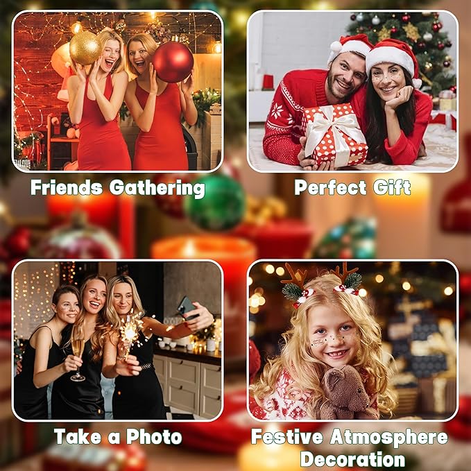 8Pcs Makeup Patchesfor Christmas,Face Glitter Patches,Glitter Freckles Face Tattoo, Sparkle Makeup Patches,Glow Up Makeup Patches,Waterproof Face Glitter Patches for Festivals and Crazy Party