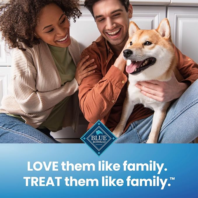 Blue Buffalo Chicken & Spearmint Small Dental Chews, 34 oz, 84 ct | 3-in-1 Clean: Plaque, Tartar & Breath, Made in the USA, No Chicken By-Product, Corn, Wheat, or Soy