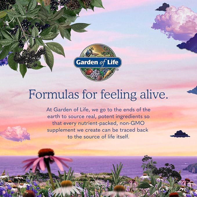 Garden of Life Vitamin Code Raw Prenatal Multivitamin for Women with Iron, Folate, Probiotics and Whole Food Nutrients - Immune and Cellular Energy Support, Non-GMO, Gluten-Free, Kosher, 60 Day Supply