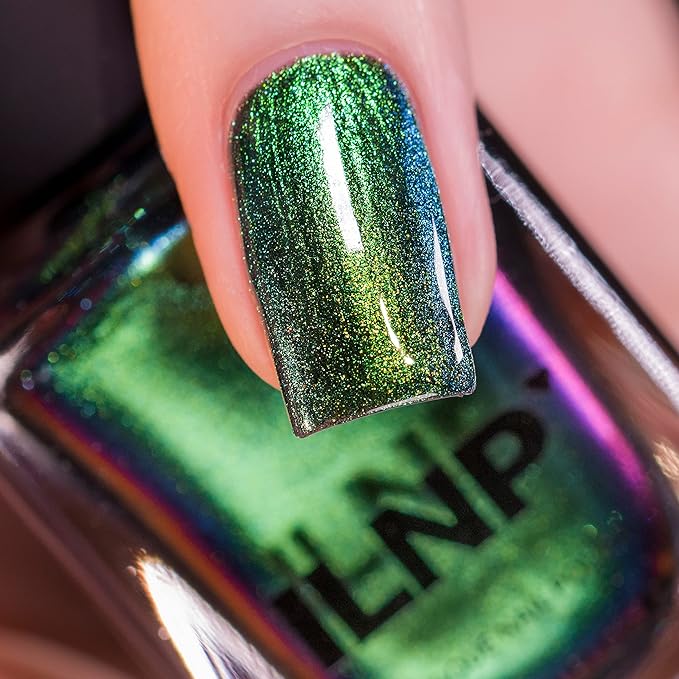 ILNP Reminisce - Green, Blue Color Shifting Ultra Chrome Nail Polish