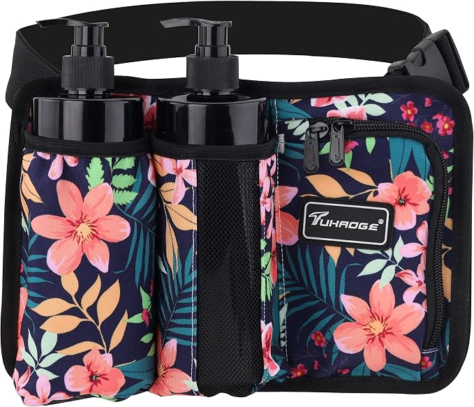 Tuhaoge Massage Bottle Bag Massage Oil Holster Lotion Holster Massage Therapist Massage Oil Holster Massage Lotion (TH3KD-SL46BH)