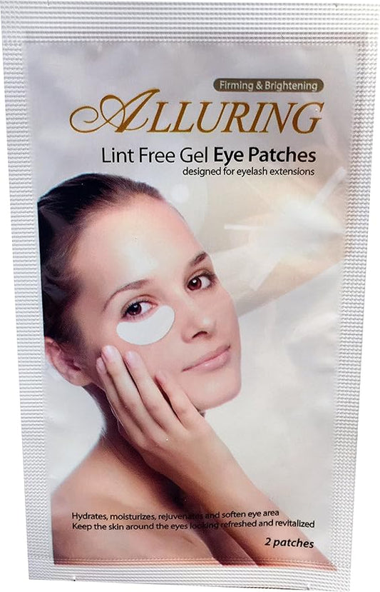 Eyelash Extensions Alluring Lint Free Collagen Anti-wrinkle Eye Pads Patches QTY 25 Pairs