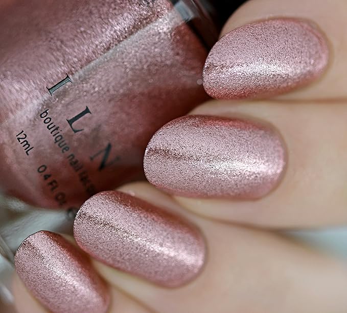 ILNP Sugar Coated - Sea Pink Ultra Metallic Bright Nail Polish