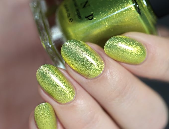 ILNP Short Circuit - Radiant Yellow-Green Ultra Metallic Bright Nail Polish