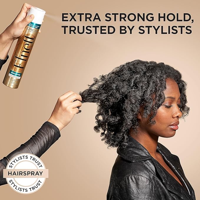 L'Oreal Paris Elnett Satin Hairspray Extra Strong Hold Unscented 11 oz; (Packaging May Vary) | (Packaging May Vary)