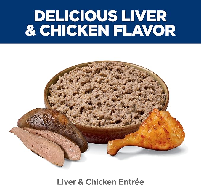 Hill's Science Diet Adult 1-6 Wet Cat Food | #1 Veterinarian Recommended, Liver & Chicken Recipe, 5.5 oz. Cans, 24-Pack