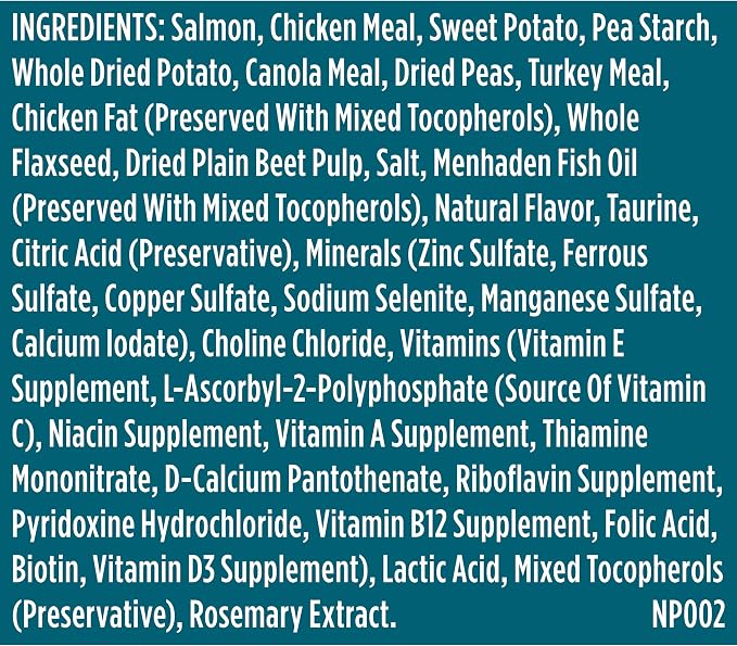 Nutrish Grain Free Salmon Dry Dog Food, 11.5 lb. Bag (Rachael Ray) | Made with Sweet Potatoes to Support a Healthy Digestion, No Added Grain or Gluten Ingredients or No Poultry By-Product Meal