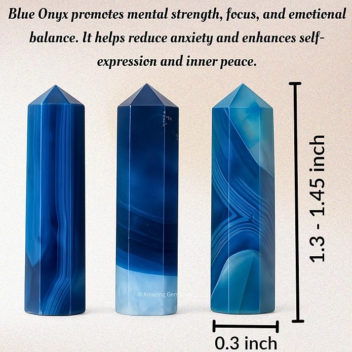 Amazing Gemstone Crystal Points Bulk Healing Crystals & Stones - Premium Single Terminated Healing Wand Point Bulk Crystals for Crafts, Crystal Grid, DIY Work