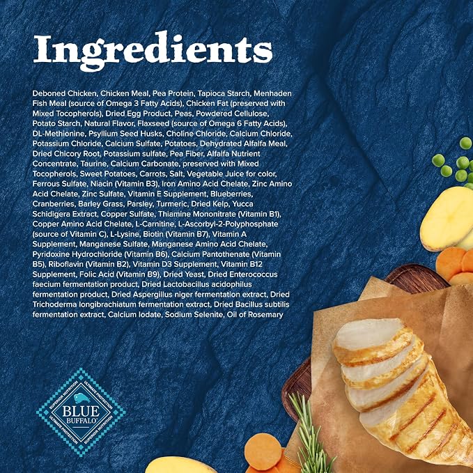 Blue Buffalo Wilderness Indoor Hairball & Weight Control Dry Cat Food, 5 lb | High Protein, Real Chicken #1 Ingredient, Supports a Healthy Weight in Adult Cats, Promotes Healthy Digestion