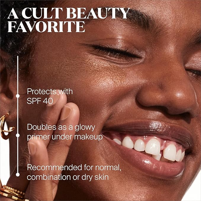 Supergoop! Glowscreen SPF 40, Sunset (Deep Bronze Glow) - 1.7 fl oz - Glowy Primer + Broad Spectrum Tinted Sunscreen - Helps Filter Blue Light - Hydration - Hyaluronic Acid & Vitamin B5