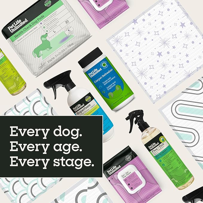 Pet Life Unlimited Smart Prints XL Puppy Pads for Dogs, Potty Training Pee Pads, 26 Count, 26" x 30", Leak-Proof, Super Absorbent, Quick-Dry, Patterned Pads with Odor Control, Made in USA