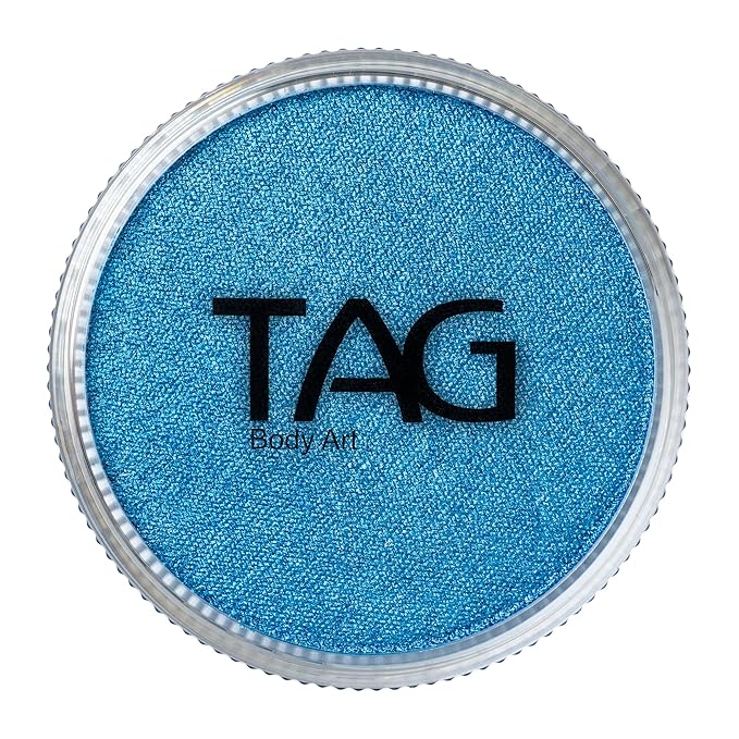 TAG Face and Body Paint - Pearl Blue 90gm