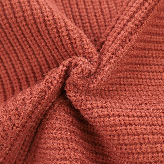 Fitwarm Thermal Knitted Dog Sweater Doggy Winter Coat Pet Clothes Doggie Turtleneck Jacket Puppy Outfits Cat Sweatsuit Red Small