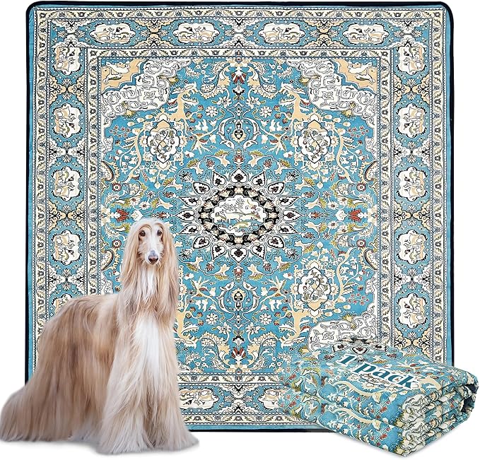 Washable Pee Pads for Dogs, Reusable Puppy Pads 72"x 72" Extra Large | Leak-Proof, Super Absorbent Potty Training Pads With Non-Slip Backing For Crates, Floor, Playpen, Whelping & Furniture