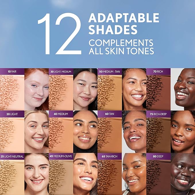 Covergirl Simply Ageless Skin Perfector Essence Foundation, 10 Fair, Tinted Skincare Makeup Hybrid, Sheer Tint, Radiant Finish, Glowy Finish, Vegan Formula, 1.0oz