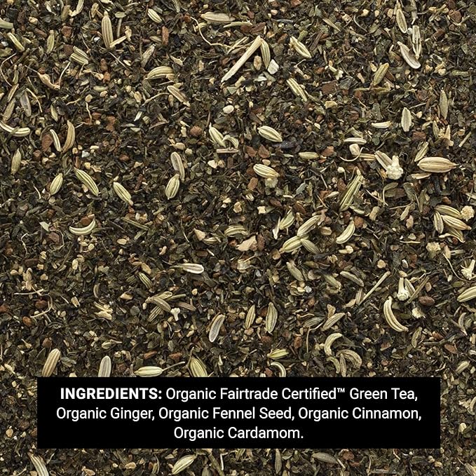 Frontier Co-op Organic Chai Green Tea, 1-Pound Bulk, Robust Combination of Green Tea & Spices, Great as Hot Tea, Fairtrade