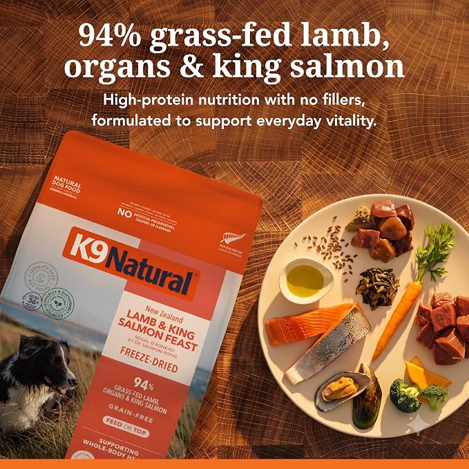 K9 Natural - Freeze Dried High Protein Grain-Free Dog Food Or Topper