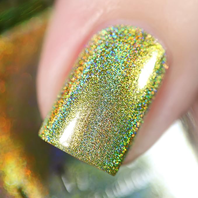 ILNP Sundance - Unique Key Lime Yellow Ultra Holographic Nail Polish