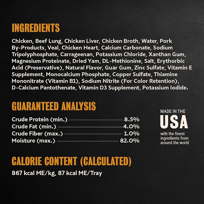 Cesar Classic Loaf in Sauce Wet Dog Food, Chicken & Veal, 3.5 oz, 24 Count | Made in USA, Real chicken #1 ingredient, no fillers/added sugar/artificial flavors, use as meal or topper, easy peel trays