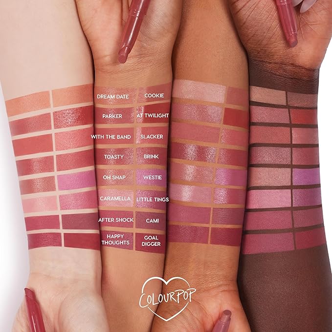 ColourPop Lippie Stix - Long-Lasting Matte Lipstick Formulated with Vitamin E & Shea Butter for All Day Moisture - Paraben and Sulfate Free - After Shock (0.04 oz)