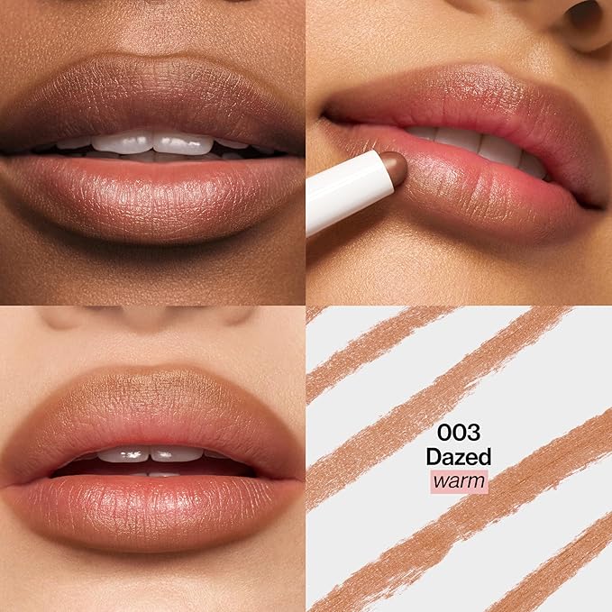 REVLON PhotoReady Blur Liner, Soft Matte Lip Makeup to Overline for Instant Natural, Fuller-Looking Lips, 003 Dazed, 0.05 oz