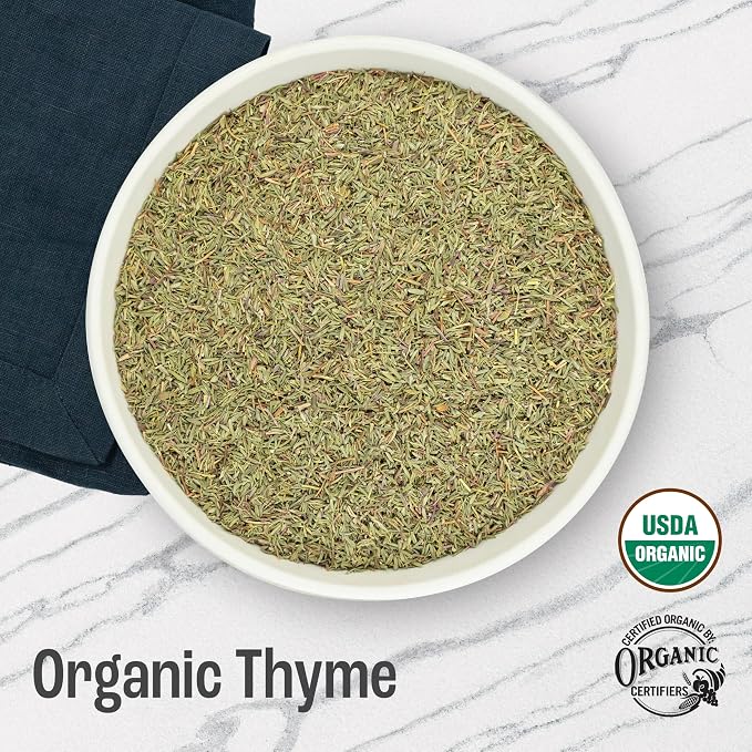 J Mac Botanicals Organic Thyme - 4 oz