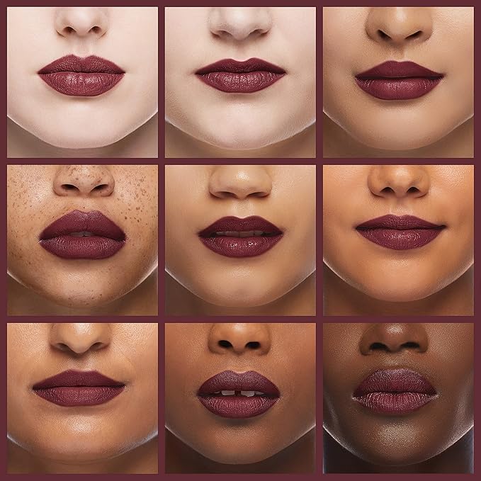 Rimmel London Stay Matte Liquid Lip Color with Full Coverage Kiss-Proof Waterproof Matte Lipstick Formula that Lasts 12 Hours - 860 Trust You, .21oz