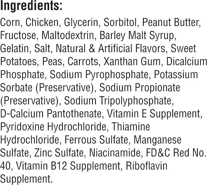 SmartBones Medium Bone Rawhide-Free Dog Treat, Real Peanut Butter, 4 Count | With Real Peanut Butter & Chicken, Easy To Digest Chew, Vitamin & Mineral Enriched, Supports Dental Health, For Medium Dogs