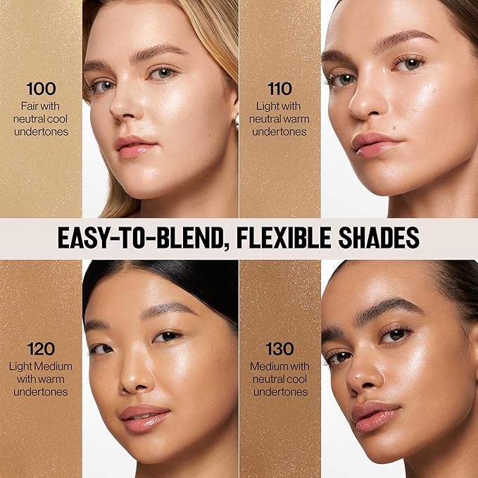 Revlon PhotoReady Lift & Fill Skin Tint, Dewy Foundation with Sheer Buildable Coverage, Lightweight & Hydrating, 120, 1 fl oz