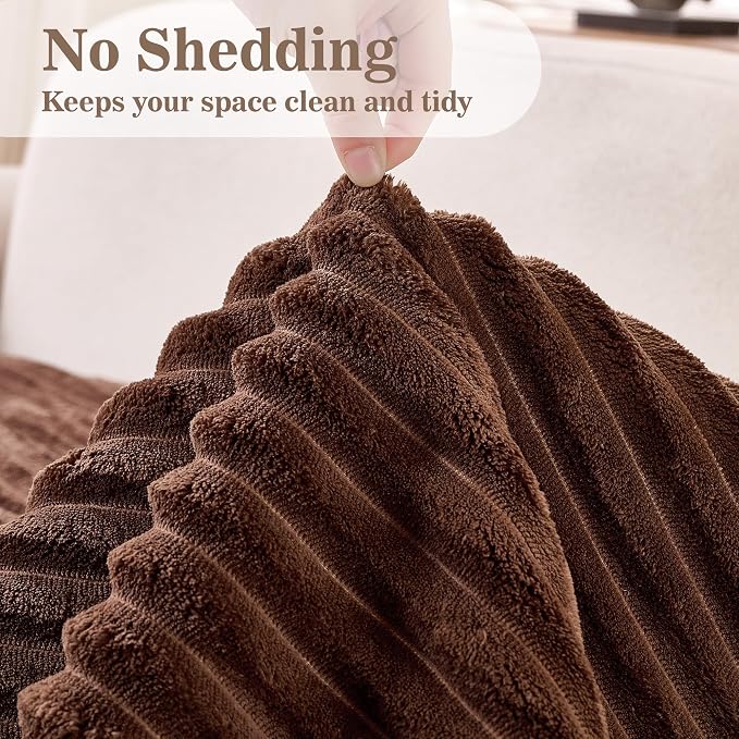 MYSKY HOME 100% Waterproof Couch Cover, Couch Covers for Dogs Washable, Non Slip Couch Covers for 2 Cushion Sofa Pet Friendly, Sofa Covers Slipcovers Furniture Protector Dog Bed Cover, Brown, 35"x63"