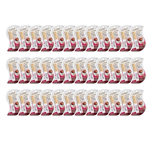 i•ENVY Super Strong Hold Eyelash Adhesive, Waterproof, 48-Hour Long-Lasting Lash Glue, Latex-Free, Hypoallergenic, Quick-Drying with Brush-On Applicator for Strip Lashes (Clear, 36 Pack)