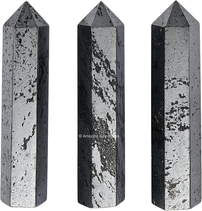 Amazing Gemstone Crystal Points Bulk Healing Crystals & Stones - Premium Single Terminated Healing Wand Point Bulk Crystals for Crafts, Crystal Grid, DIY Work