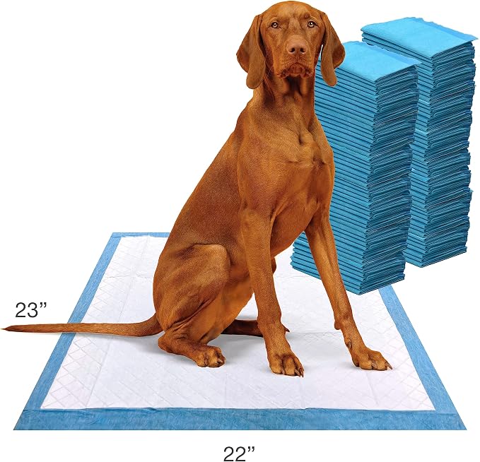 Four Paws Wee-Wee Advanced Formula Odor Control Dog Pee Pads, 100 Count | Neutralizes ammonia odors, pee pads for dogs & puppies, dog housebreaking, new puppy supplies, 22" x 23"