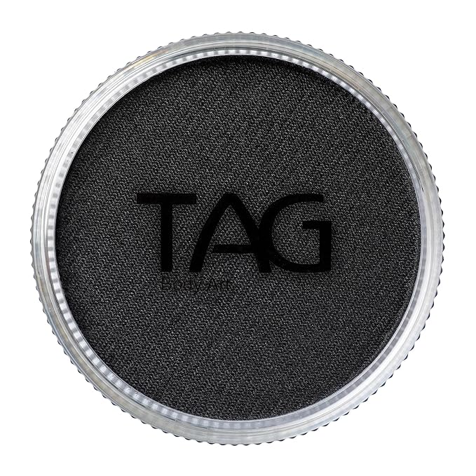 TAG Face and Body Paint - Regular STRONG Black 90gm