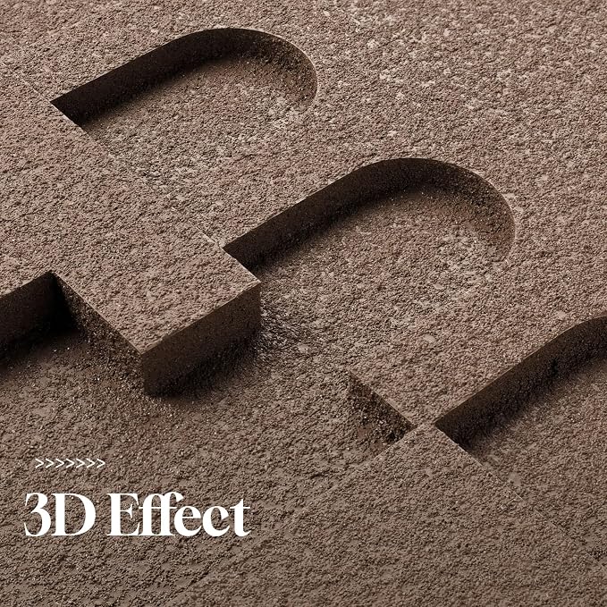 3D Textured Round Neutral Abstract Wall Art Set, 3 Piece Mid-Century Modern Geometric Sculpture Artwork for Walls, Minimalist Boho Earth Tone Paintings for Living Room Dinging Room Bedroom Wall Decor
