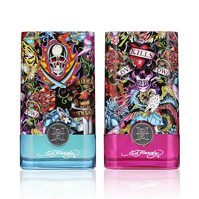 ED HARDY Men's Cologne Fragrance Spray, Hearts & Daggers, Eau De Toilette, 3.4 fl oz