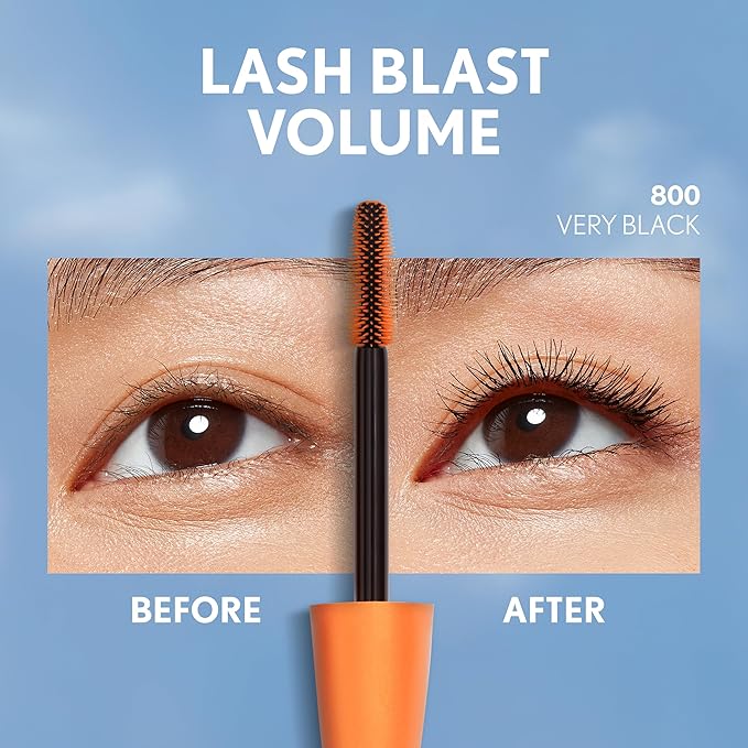 COVERGIRL Lash Blast Volume Mascara (Very Black) & Lash Blast Amplify Eyelash Primer - Twin Pack